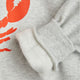 Mini Rodini - Lobster Sweatshirt aus Bio-Baumwolle in Grau Melange - 3-5 Jahre (104/110) - 7332754614473 - littlehipstar.com