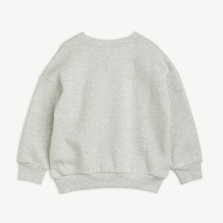 Mini Rodini - Lobster Sweatshirt aus Bio-Baumwolle in Grau Melange - 3-5 Jahre (104/110) - 7332754614473 - littlehipstar.com
