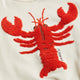 Mini Rodini - Lobster Sweatshirt aus Bio-Baumwolle in Weiß - 3-5 Jahre (104/110) - 7332754614565 - littlehipstar.com