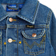 Mini Rodini - Mini Rodini x Wrangler Peace Dove Jeansjacke in Blau - 3-5 Jahre (104/110) - 7332754609608 - littlehipstar.com