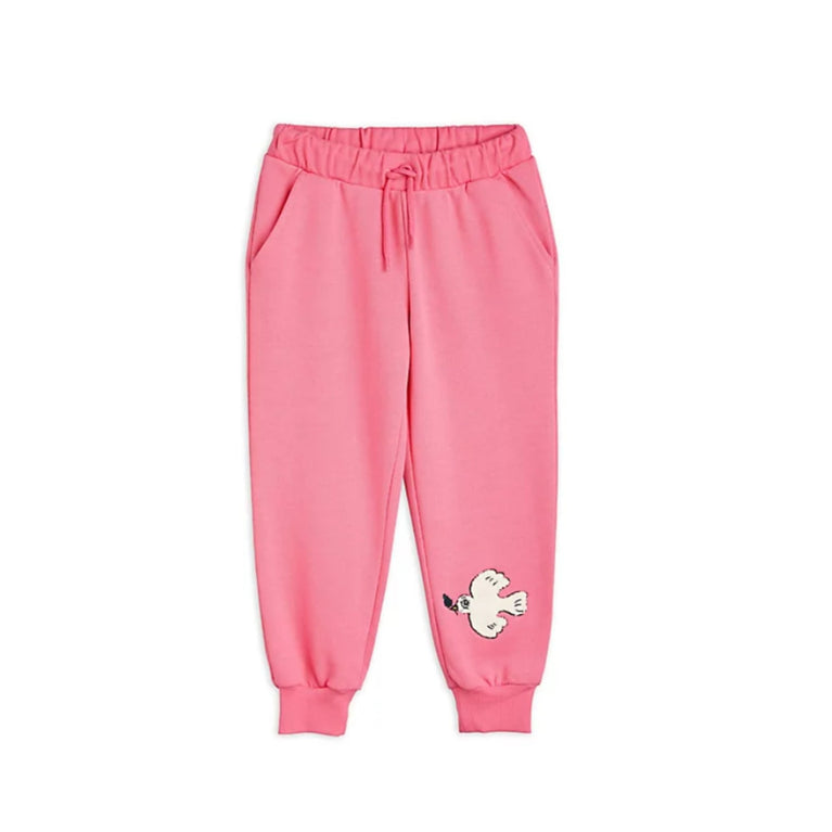 Mini Rodini - Mini Rodini x Wrangler Peace Dove Jogginghose in Pink - 3-5 Jahre (104/110) - 7332754610635 - littlehipstar.com