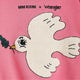 Mini Rodini - Mini Rodini x Wrangler Peace Dove Sweatshirt in Pink - 3-5 Jahre (104/110) - 7332754609677 - littlehipstar.com