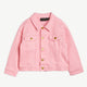 Mini Rodini - Nessie Denim Jeansjacke aus Bio-Baumwolle in Pink - 3-5 Jahre (104/110) - 7332754572353 - littlehipstar.com