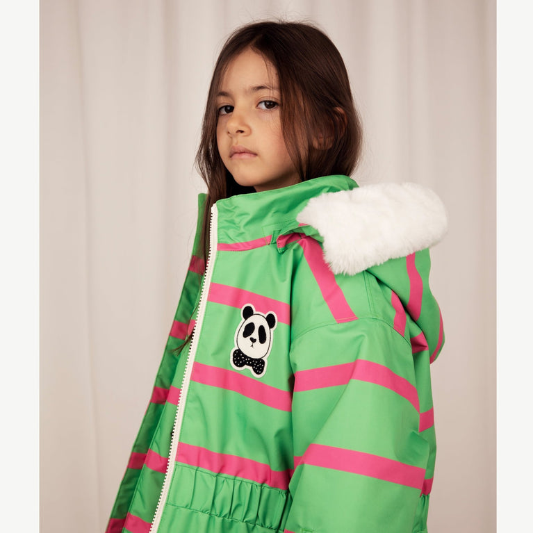 Mini Rodini - Panda Skijacke aus recyceltem Material in Grün - 3-5 Jahre (104/110) - 7332754619904 - littlehipstar.com