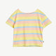 Mini Rodini - Pastel Stripe T-Shirt aus Bio-Baumwolle in Bunt - 3-5 Jahre (104/110) - 7332754600254 - littlehipstar.com