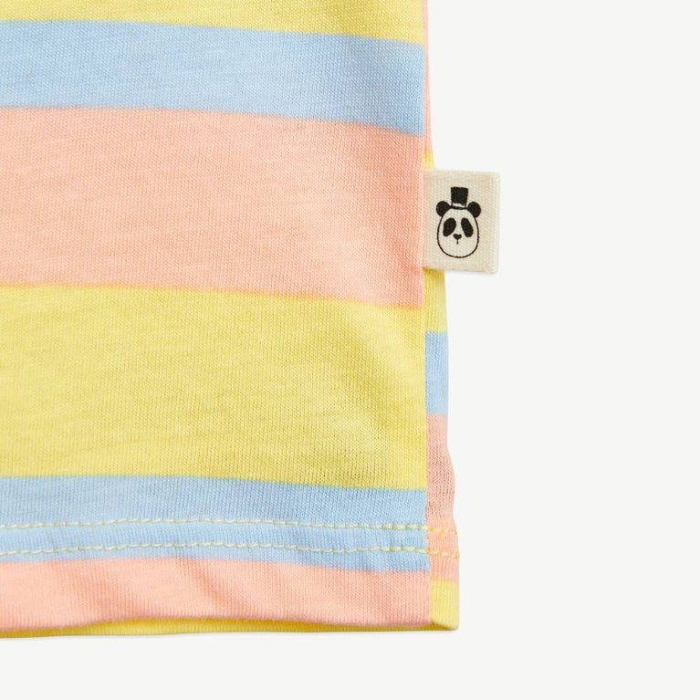 Mini Rodini - Pastel Stripe T-Shirt aus Bio-Baumwolle in Bunt - 1.5-3 Jahre (92/98) - 7332754600308 - littlehipstar.com