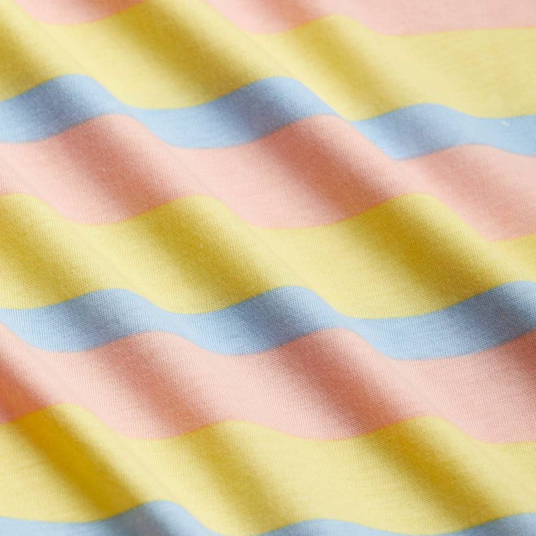 Mini Rodini - Pastel Stripe T-Shirt aus Bio-Baumwolle in Bunt - 1.5-3 Jahre (92/98) - 7332754600308 - littlehipstar.com