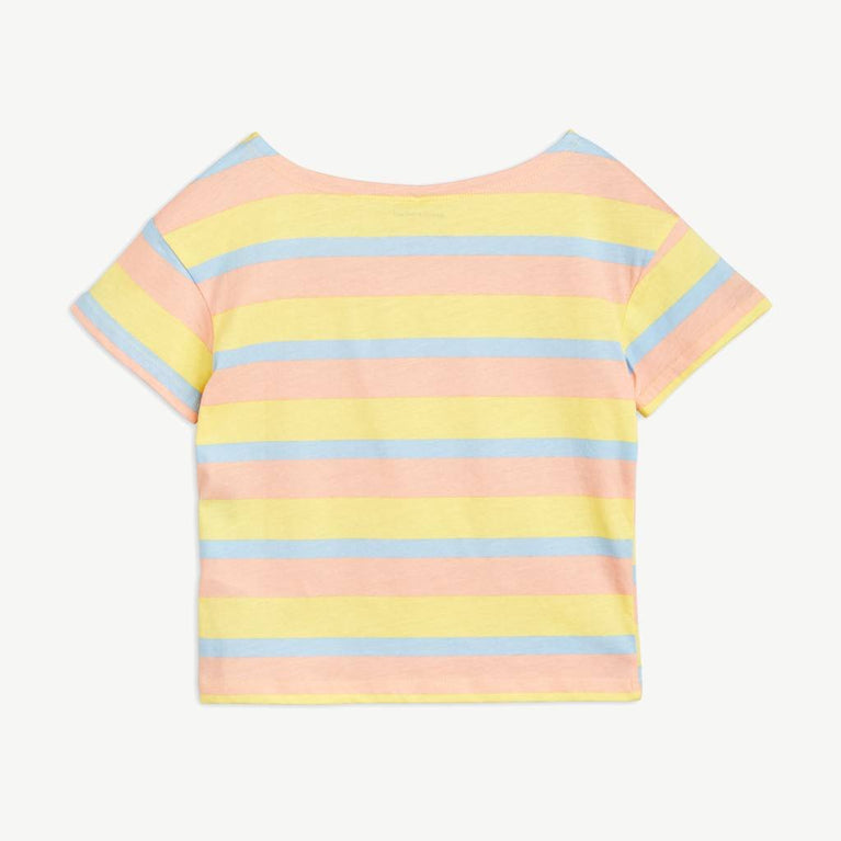 Mini Rodini - Pastel Stripe T-Shirt aus Bio-Baumwolle in Bunt - 1.5-3 Jahre (92/98) - 7332754600308 - littlehipstar.com