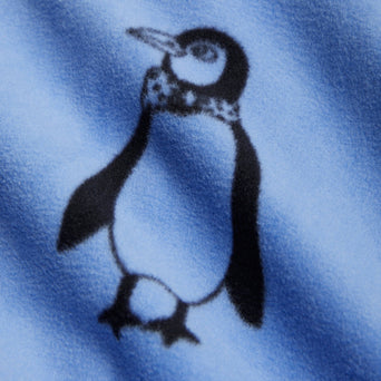 Mini Rodini - Penguin Fleecehose aus recyceltem Material in Blau - 3-5 Jahre (104/110) - 7332754608403 - littlehipstar.com