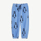 Mini Rodini - Penguin Fleecehose aus recyceltem Material in Blau - 3-5 Jahre (104/110) - 7332754608403 - littlehipstar.com