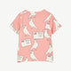 Mini Rodini - Pigeons T-Shirt aus Tencel in Rosa - 9 Monate - 1.5 Jahre (80/86) - 7332754594058 - littlehipstar.com
