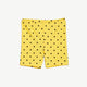 Mini Rodini - Polka Dot Shorts Radlerhose aus Bio-Baumwolle in Gelb - 1.5-3 Jahre (92/98) - 7332754587272 - littlehipstar.com
