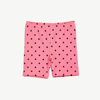 Mini Rodini - Polka Dot Shorts Radlerhose aus Bio-Baumwolle in Pink - 9 Monate - 1.5 Jahre (80/86) - 7332754587333 - littlehipstar.com