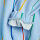 Mini Rodini - Stripe Sweatshirt aus Bio-Baumwolle in Blau - 1.5-3 Jahre (92/98) - 7332754601688 - littlehipstar.com
