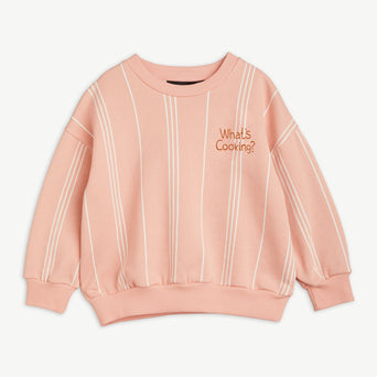 Mini Rodini - What´s Cooking Sweatshirt aus Bio-Baumwolle in Pink - 3-5 Jahre (104/110) - 7332754620849 - littlehipstar.com