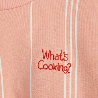 Mini Rodini - What´s Cooking Sweatshirt aus Bio-Baumwolle in Pink - 3-5 Jahre (104/110) - 7332754620849 - littlehipstar.com