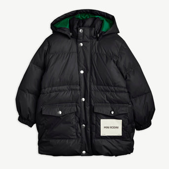 Mini Rodini - Winterjacke aus recyceltem Material in Schwarz - 3-5 Jahre (104/110) - 7332754619614 - littlehipstar.com