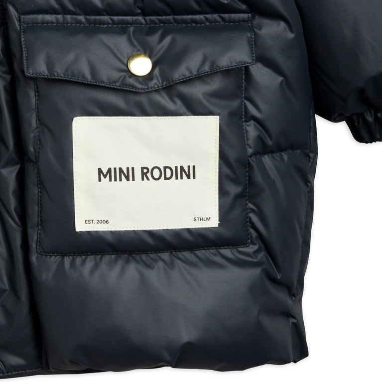 Mini Rodini - Winterjacke aus recyceltem Material in Schwarz - 3-5 Jahre (104/110) - 7332754619614 - littlehipstar.com