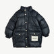 Mini Rodini - Winterjacke aus recyceltem Material in Schwarz - 3-5 Jahre (104/110) - 7332754619614 - littlehipstar.com