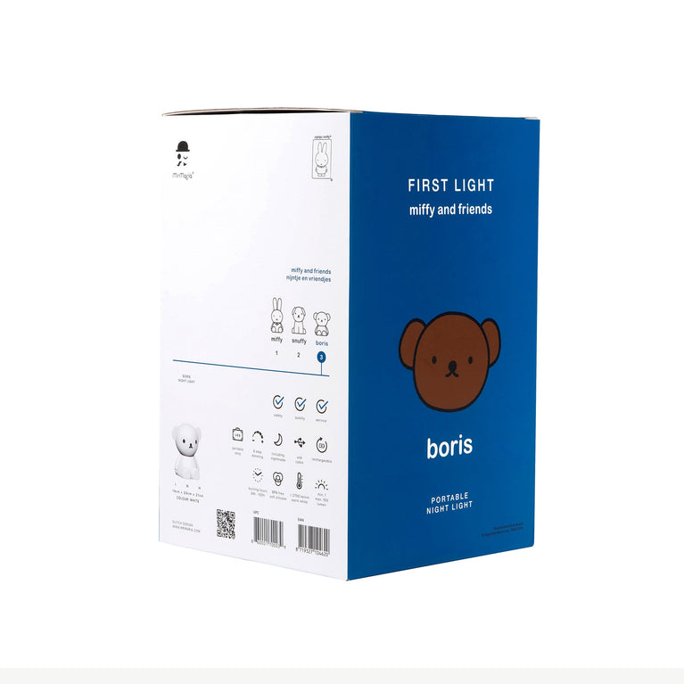 Mr. Maria - Boris der Bär First Light LED-Lampe in Weiß - 8719327104620 - littlehipstar.com