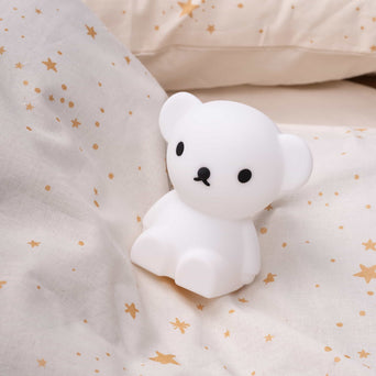 Boris der Bär Mini LED-Lampe in Weiß