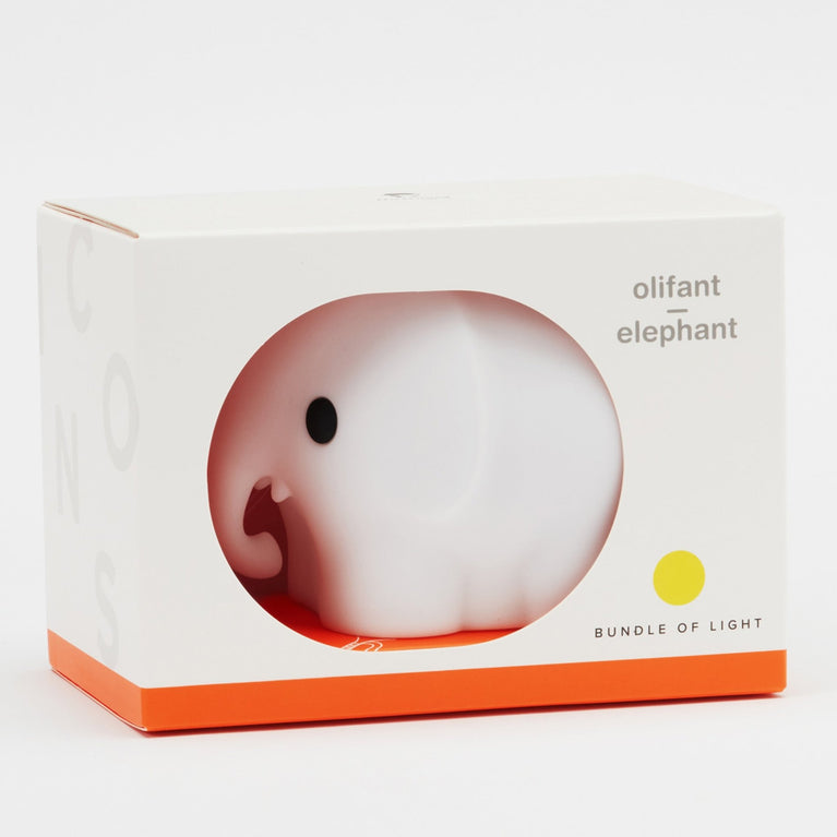 Mr. Maria - Elephant Mini LED-Lampe in Weiß - 8720165221912 - littlehipstar.com