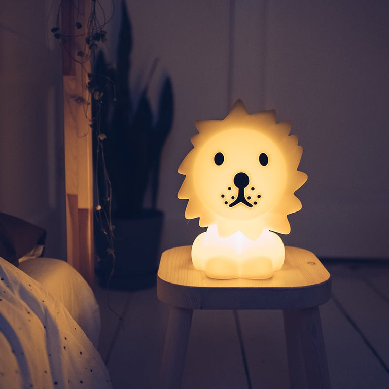 Mr. Maria - Lion der Löwe First Light LED-Lampe in Gelb - 8720165221059 - littlehipstar.com
