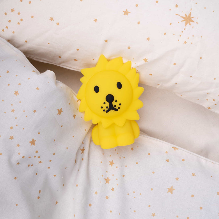 Mr. Maria - Lion der Löwe Mini LED-Lampe in Gelb - 8720165221400 - littlehipstar.com