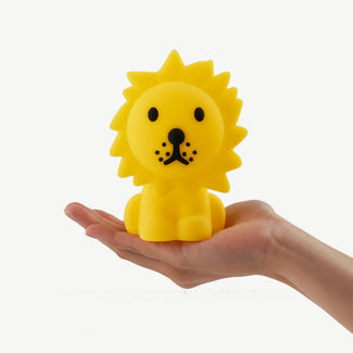 Mr. Maria - Lion der Löwe Mini LED-Lampe in Gelb - 8720165221400 - littlehipstar.com