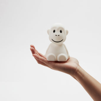 Mr. Maria - Monkey Mini LED-Lampe in Weiß - 8720165221905 - littlehipstar.com