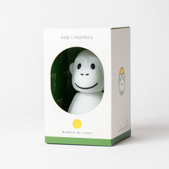 Mr. Maria - Monkey Mini LED-Lampe in Weiß - 8720165221905 - littlehipstar.com