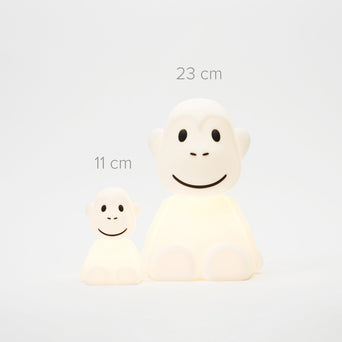 Mr. Maria - Monkey Mini LED-Lampe in Weiß - 8720165221905 - littlehipstar.com