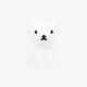 Mr. Maria - Snuffy der Hund Mini LED-Lampe in Weiß - 8720165221738 - littlehipstar.com