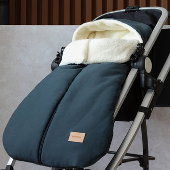 Nobodinoz - Baby On The Go Wasserdichter Fußsack aus Bio-Baumwolle - Olive Green - 8435574920485 - littlehipstar.com