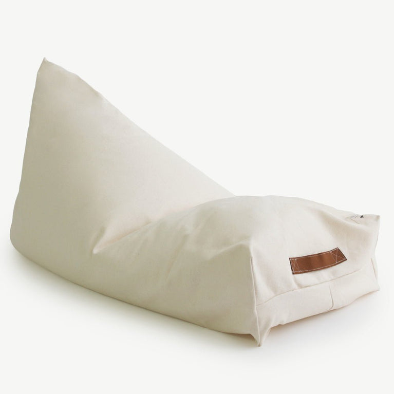 Nobodinoz - Oasis Sitzsack aus Bio-Baumwolle - Naturweiß - 2000000087238 - littlehipstar.com