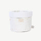 Nobodinoz - Panda Aufbewahrungskorb aus Bio-Baumwoll-Twill - Medium - Gold Stella & Natural - 2000000101460 - littlehipstar.com