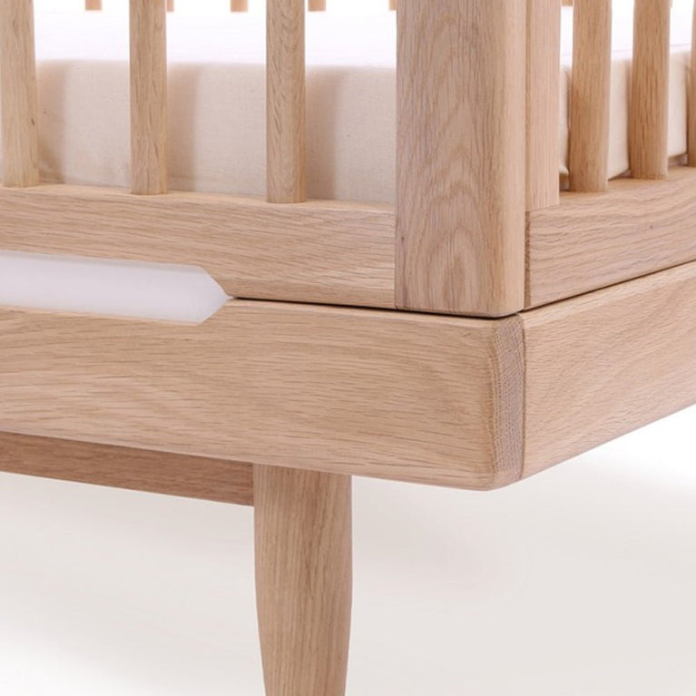 Nobodinoz - Pure mitwachsendes Babybett aus Eichenholz - 70 x 140 cm - 4022181011438 - littlehipstar.com