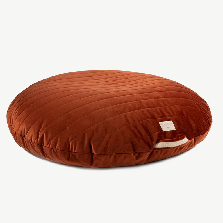 Nobodinoz - Savanna - Sahara Sitzkissen aus Samt - Wild Brown - 2000000112411 - littlehipstar.com