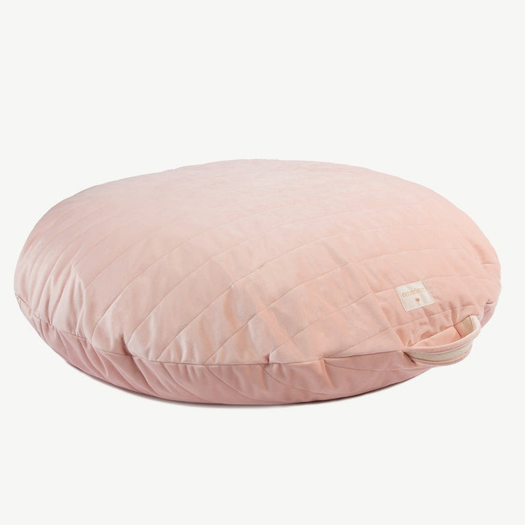 Nobodinoz - Savanna - Sahara Sitzkissen aus Samt - Bloom Pink - 2000000112442 - littlehipstar.com