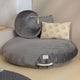 Nobodinoz - Savanna - Sahara Sitzkissen aus Samt - Olive Green - 8435574920645 - littlehipstar.com