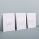 NOKNOK - Postkarten Silver Greetings - 3er-Set - DINA6 - 2612017100260 - littlehipstar.com