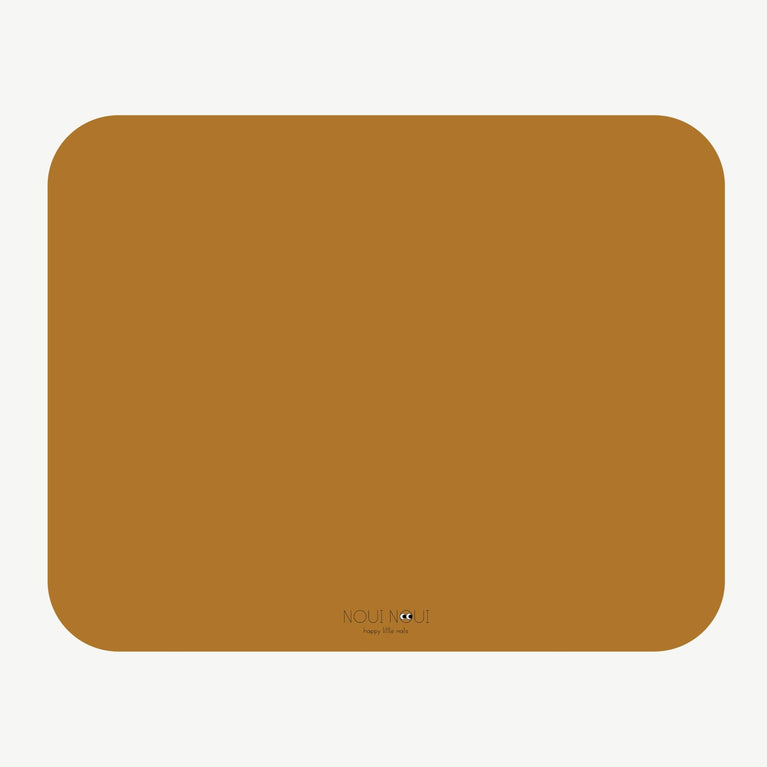 Noui Noui - Bodenmatte aus Vinyl - Unifarben - Senfgelb - 4270000105203 - littlehipstar.com
