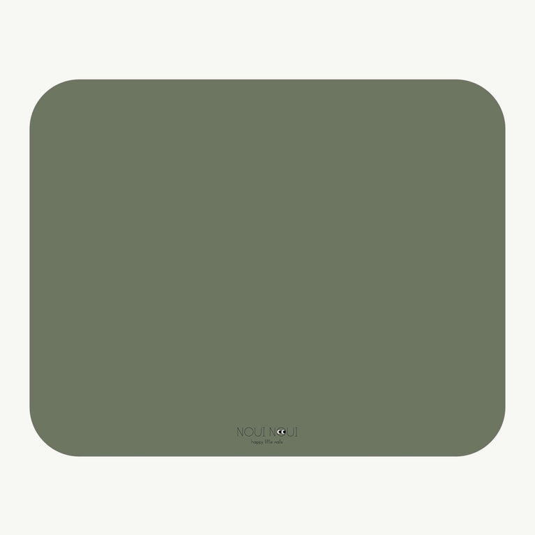 Noui Noui - Bodenmatte aus Vinyl - Unifarben - Dusty Olive - 4270000105432 - littlehipstar.com