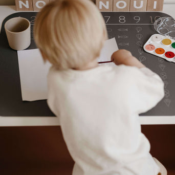 Noui Noui - Learning XL Tischset aus Vinyl - Zahlen lernen - 4260686890364 - littlehipstar.com