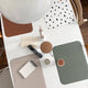 Noui Noui - XL Tischset aus Vinyl - Unifarben - Anthrazit - 4260686890029 - littlehipstar.com