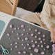 Noui Noui - XL Tischset aus Vinyl - Unifarben - Anthrazit - 4260686890029 - littlehipstar.com