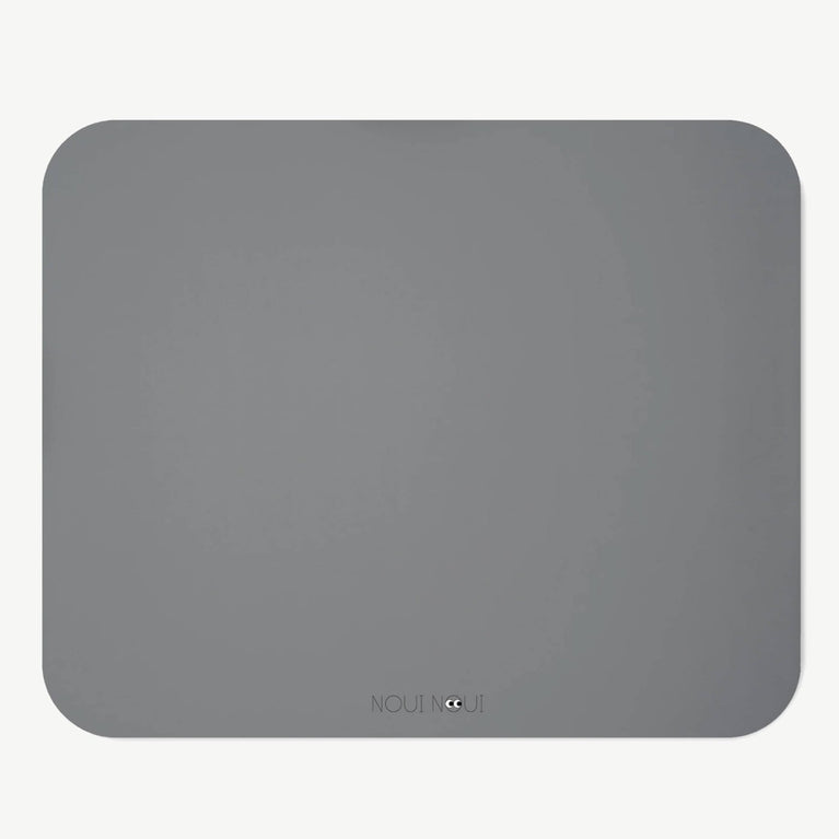 Noui Noui - XL Tischset aus Vinyl - Unifarben - Granite Grey - 4260686890760 - littlehipstar.com