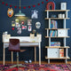 Brooklyn Schreibtisch aus Holz in Weiß/Birke - (B)110 x (H)81 x (T)63,5 cm