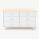 Classic - Merlin Kommode aus Holz - (B)136 x (H)84,5 x (T)50 cm