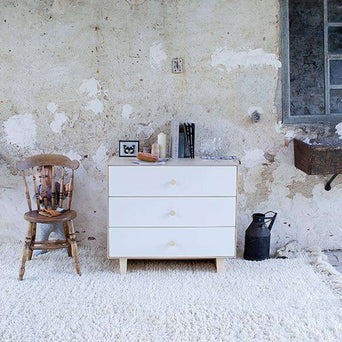 Classic - Merlin Kommode aus Holz - (B)94 x (H)84,5 x (T)50 cm